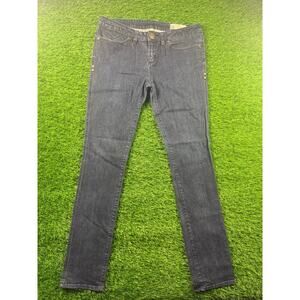 DC Shoes Legging Stretch Rinse Denim Jeans Women's Sz 30 Skinny Blue Y2K VTG